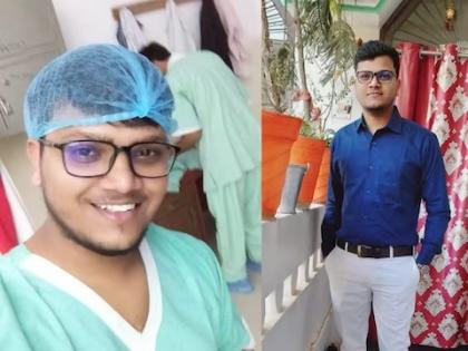 jaunpur mbbs student vikas gupta top ccsu meerut uttar pradesh | शाब्बास पोरा! वडिलांचं सरकारी रुग्णालयासमोर मेडिकल स्टोअर; लेक झाला MBBS डॉक्टर