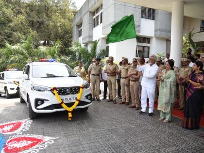 Nashik city police 'speed' will increase; 21 new cars were added to the fleet | नाशिक शहर पोलिसांचा 'वेग' वाढणार; ताफ्यात २१ नव्या मोटारींची पडली भर