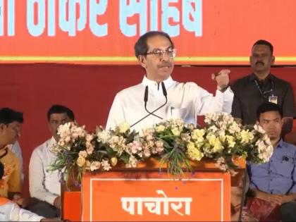 Show me when I left Hinduism, now I will leave this platform; Uddhav Thackeray's open challenge | Uddhav Thackeray : मी हिंदुत्व कधी सोडले हे दाखवून द्या, आता हे व्यासपीठ सोडून जाईन; उद्धव ठाकरेंच ओपन चॅलेंज