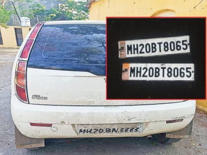 Thieves' retreat before the bravery of the police; After a thrilling chase in the middle of the night, the thieves left the car and escaped | पोलिसांच्या धाडसा पुढे चोरट्यांचा नाईलाज;मध्यरात्री थरारक पाठलागानंतर चोरटे कार सोडून फरार