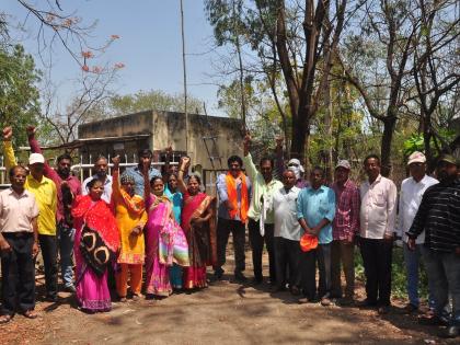 Salary of Videocon workers in Ahmednagar, strike by Labor Sena | अहमदनगरमध्ये व्हिडीओकॉनच्या कामगारांचे पगार थकले, कामगार सेनेचे आंदोलन