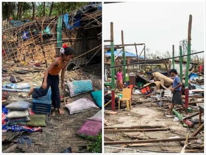 Cyclone Mocha death toll rises to 81 in Myanmar | Cyclone Mocha : मोचा चक्रीवादळाचा तडाखा! म्यानमारमध्ये परिस्थिती गंभीर; 81 जणांचा मृत्यू, 100 हून अधिक बेपत्ता