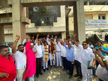 Agriculture Produce Market Committee Chairman Narayan Gharat Deputy Chairman Sunil Sonawane in panvel | पनवेल कृषी उत्पन्न बाजार समितीचा सभापती नारायण घरत, उपसभापती सुनील सोनावणे