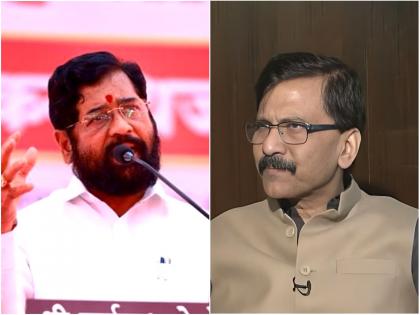 Maharashtra Politics MP Sanjay Raut criticized the BJP along with the Shinde group | Maharashtra Politics : शिंदे गट हा पक्ष नाहीच, तो तर भाजपाने पाळलेला...; संजय राऊतांचा टोला