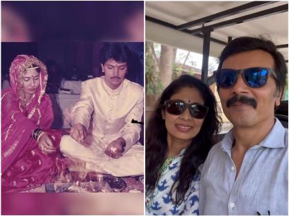 'It's hard to live with an artist and...', Milind Gawli shared a special post on his wedding anniversary | 'कठीण असतंय एका कलाकाराबरोबर संसार करणं आणि...', मिलिंद गवळींनी लग्नाच्या वाढदिवसानिमित्त शेअर केली स्पेशल पोस्ट