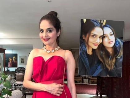 Madhoo shahes beautiful photo with daughter ameya | ‘फुल और कांटे’ फेम मधूच्या लेकीला पाहिलंत का?, दिसायला आहे आई इतकीच सुंदर