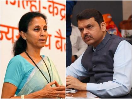 'Crimes against women are outrageous the Home Minister needs to pay serious attention to the department; Supriya Sule advised devendra Fadnavis | 'महिलांवरील गुन्हे संतापजनक, गृहमंत्र्यांनी खात्याकडे गांभीर्याने लक्ष देण्याची गरज; सुप्रिया सुळेंनी फडणवीसांना दिला सल्ला