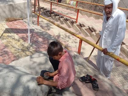 Saptasuras emanate from the rock on Sulibhanjan mountain near Chhatrapati Sambhajinagar | Video: दगडाला पाझर नाही कंठ फुटला; सुलीभंजन पर्वतावरील शिळेतून निघतात सप्तसूर