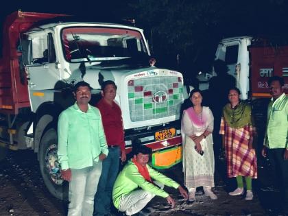 Tehsildar on streets against illegal sand transport; The tipper was chased and caught | अवैध वाळू वाहतुकीविरोधात तहसीलदार उतरले रस्त्यावर; पाठलाग करून टिप्पर पकडला