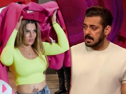 Rakhi Sawant hilarious mannat for Salman Khan Marriage | Rakhi Sawant : "सलमान खानचं लग्न होईपर्यंत चप्पल घालणार नाही"; राखीने केला नवस, युजर्स म्हणतात, मरेपर्यंत...