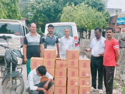 Fake liquor caught in Bansarola; State Excise Department action | बनसारोळ्यात बनावट देशी दारू पकडली; राज्य उत्पादन शुल्क विभागाची कारवाई 