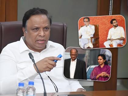 BJP Ashish Shelar Slams Uddhav Thackeray And Sharad Pawar Over family and politics | Ashish Shelar : "माझं कुटुंब माझी जबाबदारी; माझा पक्ष माझी कन्या भाग्यशाली"; भाजपाचा खोचक टोला