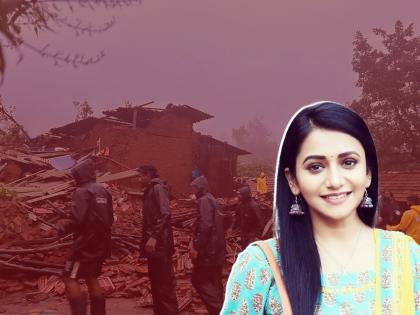 raigad irshalwadi landslide incident marathi actress Jui Gadkari post viral | इर्शाळवाडी दुर्घटना : 'डोकं सुन्नं झालय, तिथल्या आऊ..'; जुई गडकरीने शेअर केली पोस्ट