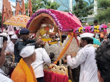 Sri Palkhi arrival ceremony in shegaon | श्री पालखीचा आगमन सोहळा, संतनगरीत अवतरला भक्तिसागर