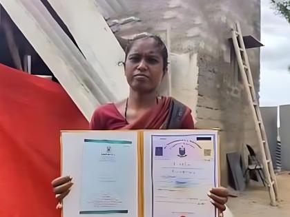 dr sake bharathi success story women achievers of india daily wage labour got phd | सॅल्यूट! बारावीनंतर लग्न, मजुरी करून शिक्षण; पतीचा पाठिंबा, आता नावासमोर लागणार डॉक्टर