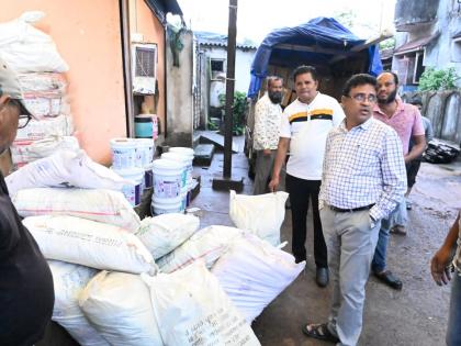 In Chandrapur, the nuisance investigation team found six and a half quintal plastic stock | चंद्रपूरमध्ये उपद्रव शोध पथकाने शोधून काढला साडेसहा क्विंटल प्लास्टिक साठा