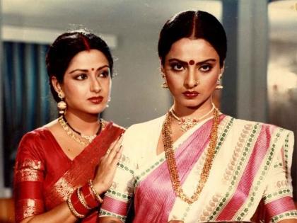bhola-bhala actress-moushumi-chatterjee-biggest-cat-fight-with-rekha | एका नावामुळे पडली मौसमी-रेखाच्या मैत्रीत फूट; 'त्या' सिनेमानंतर पुन्हा कधीच आल्या नाहीत एकत्र