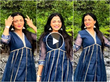 Dil Kyun Na Bane Pagal..; A beautiful video shot by Prarthana near the waterfall in the presence of nature | दिल क्यूँ ना बने पागल..; निसर्गाच्या सानिध्यात धबधब्याजवळ प्रार्थनाने शूट केला सुंदर व्हिडीओ