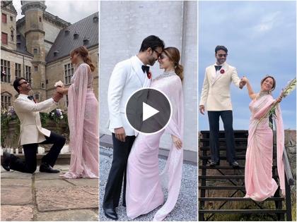 Another story of a wedding! Ankita Lokhande tied the knot for the second time, openly lip-locked with her husband | एका लग्नाची दुसरी गोष्ट! अंकिता लोखंडेनं दुसऱ्यांदा बांधली लग्नगाठ, खुल्लमखुल्ला पतीसोबत केलं लिपलॉक