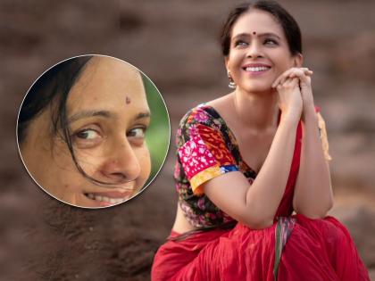 actress-aishwarya-narkar-revealed-about-the-mark-which-is-on-her-forehead-know-about-it | 'तुमच्या कपाळावर खूण कसली?' चाहत्यांच्या प्रश्नावर ऐश्वर्या नारकरांनी दिलं उत्तर, म्हणाल्या...