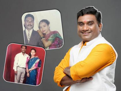 marathi actor bhau Kadam's wedding album photo | साध्या पद्धतीने पार पडला होता भाऊ कदमचा लग्नसोहळा; बऱ्याच वर्षांनी फोटो आले समोर