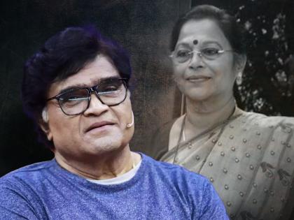 Seema deo passed away ashok get emotional on seema deo death | " अभिनयाची जाण असलेली शालीन नटी..," सीमा देव यांच्या निधनानंतर अशोक सराफ झाले भावूक