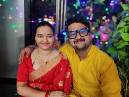 Jitendra Joshi completes 14 years of marriage, sharing photos, says - on a journey from bad to good... | जितेंद्र जोशीच्या लग्नाला १४ वर्षे पूर्ण, फोटो शेअर करत म्हणाला - "वाईट ते चांगल्या प्रवासात..."