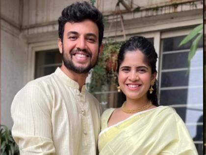 This actor couple of Marathi cine industry will tie the knot soon, the excitement has started | अमृता देशमुख-प्रसाद जवादे लवकरच बांधणार लग्नगाठ, केळवणाला झाली सुरुवात