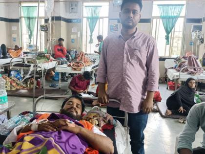 The protestors at Kaigaon were treated at Ghati Hospital, but the hunger strike continued | कायगाव येथील आंदोलक उपचारासाठी घाटी रुग्णालयात, पण उपोषण सुरूच