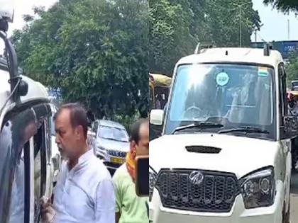 former mla scorpio crushed 9 year old girl death angry people ran and caught vidhayak vehicle | माजी आमदाराच्या स्कॉर्पिओने 9 वर्षांच्या मुलीला चिरडलं; लोक संतापले, कार पकडली अन्...