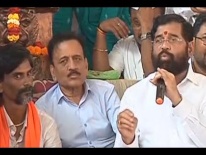 We will not rest until the Maratha community gets reservation says Eknath Shinde | Eknath Shinde : मुख्यमंत्री एकनाथ शिंदेंची मनोज जरांगेंना दाद, म्हणाले, "भारी मुलगा, समाजासाठी लढतोय"