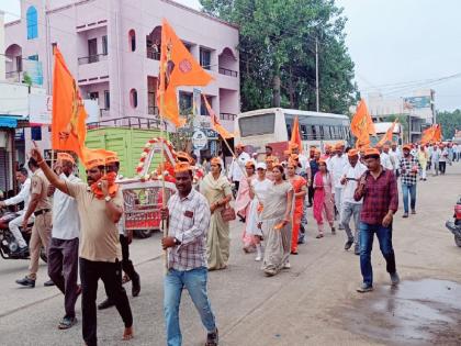 Departure from Paithan of Maratha reservation Dindi; A statement will be given to the Chief Minister tomorrow | मराठा आरक्षण दिंडीचे पैठण येथून प्रस्थान; छत्रपती संभाजीनगरात उद्या मुख्यमंत्र्यांची घेणार भेट