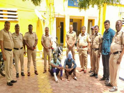 While patrolling, the police got information, chased and nabbed the robbers of Washim | वाशिमच्या दरोडेखोरांना पोलिसांनी पाठलाग करून पकडले