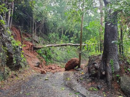 Heavy rain in Ratnagiri, fall in many places! | रत्नागिरीत पावसाची मुसळधार, अनेक ठिकाणी पडझड!