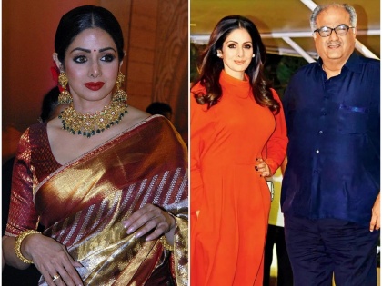 Sridevi's affair with two married actors, with whom Rakhi was tied, took seven rounds | दोन-दोन विवाहित अभिनेत्यांसोबत श्रीदेवीचं अफेयर, ज्याला राखी बांधली, त्याच्यासोबतच घेतले सात फेरे