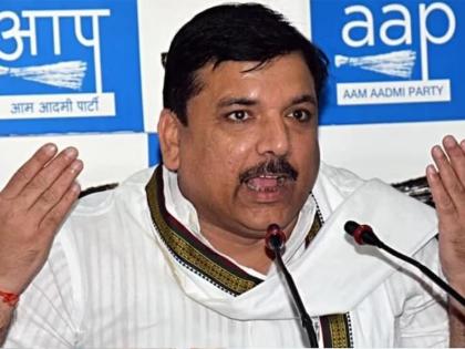 AAP MP Sanjay Singh arrested by Enforcement Directorate after searches at Delhi home | Sanjay Singh : आपचे खासदार संजय सिंह यांना ईडीकडून अटक