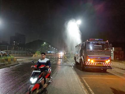 Air pollution entrusted to the municipal corporation for air cleaning! Bonkode, corner residents gasping for breath | वायू प्रदूषणावर महापालिकेकडून एअर क्लिनिंगचा सोपस्कार! बोनकोडे, कोपरीतील रहिवाशांचा कोंडतोय श्वास