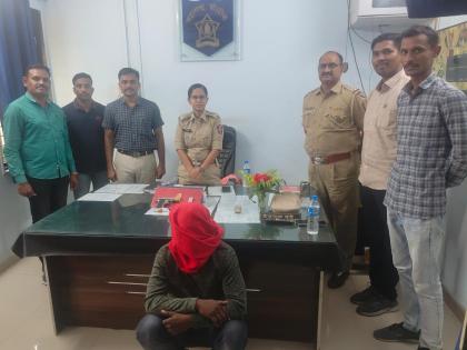 attempted bank robbery by shooting; Pistol, cartridge seized from accused on record | गोळीबार करून बँक लुटण्याचा प्रयत्न; रेकॉर्डवरील आरोपीकडून पिस्तूल, काडतुस जप्त