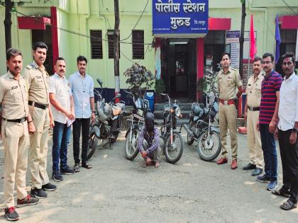 Suspicion of the police increased; robber arrested with two-wheelers! | पाेलिसांचा संशय बळावला; दुचाकींसह चाेरटा अडकला !