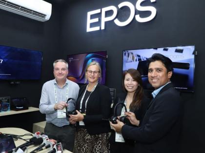 Global brand EPOS launches Impact 1000 Series at Infocomm 2023 | ग्लोबल ब्रँड ईपीओएसने इन्फोकॉम 2023 मध्ये इम्पॅक्ट 1000 सीरिज केली लाँच