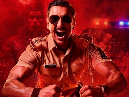 Ranveer Singh's rowdy look in Singham Again | आला रे आला 'सिंबा' आला! 'सिंघम अगेन'मध्ये ॲक्शन करताना दिसणार संग्राम भालेराव