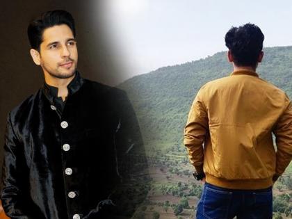 bigg boss marathi fame marathi actor adish-vaidya-shared-photo-with-bollywood-star-sidharth-malhotra indian-police-force-series | मराठी अभिनेत्याला लागली लॉटरी; 'शेरशहा'सोबत शेअर करणार स्क्रीन