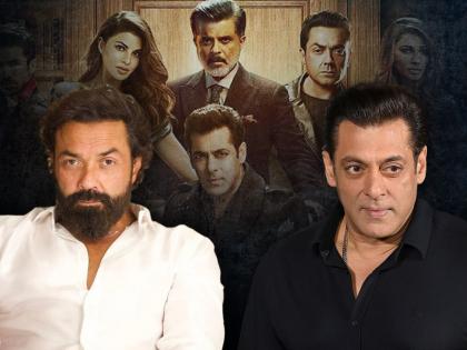 Salman Khan made a call to Bobby Deol during the fall, this condition was kept for 'Race 3' | सलमान खानने पडत्या काळात बॉबी देओलला केला होता कॉल, 'रेस 3'साठी ठेवली होती ही अट