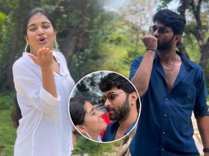 sahkutumb-sahparivar fame pashya aka akash-nalawade and his wife video viral on social media | पुन्हा एकदा पश्या पडला अंजीच्या प्रेमात; आकाश नलावडेचा पत्नीसोबत रोमॅण्टिक अंदाज