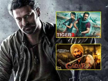 Prabhas' 'Saalar' Teaser Beats 'Tiger 3' and 'Gadar 2', Creates Record | प्रभासच्या 'सालार'च्या टीझरने 'टाइगर ३' आणि 'गदर २'ला टाकलं मागे, बनवला हा रेकॉर्ड
