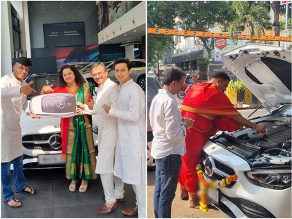 dhadakebaaz movie actress-prajakta kulkarni buy-new-car | 'ठरलं तर मग'फेम अभिनेत्रीसाठी यंदाची दिवाळी ठरली खास; खरेदी केली मर्सिडीज कार