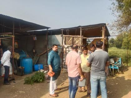 Brother's early morning thrill! The janitor was killed and the tractor and rotovator were taken away | भाऊबीजच्या पहाटे थरार! रखवालदाराचा खून करून ट्रॅक्टर व रोटोव्हेटर पळविले 