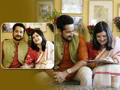 Bengali actor parambrata chatterjee got married secretly to girlfriend piya chakraborty see pics | अभिनेत्याने गर्लफ्रेंडसोबत गुपचूप बांधली लग्नगाठ, फोटो शेअर करत चाहत्यांना दिलं सरप्राईज