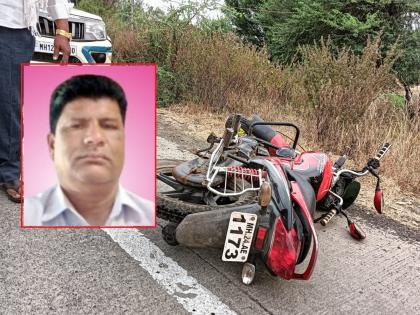 Death is not a highway! One person died in an accident on Latur-Zaheerabad highway | महामार्ग नव्हे मृत्यूमार्ग! लातूर-जहीराबाद महामार्गावर पुन्हा अपघातात एकाचा मृत्यू