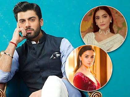 pakistani-actor-fawad-khan-had-refused-to-kiss-alia-and-sonam-now-the-reason-revealed | पाकिस्तानी अभिनेत्याने आलिया, सोनमला किस करण्यास दिला होता नकार; अखेर कारण आलं समोर